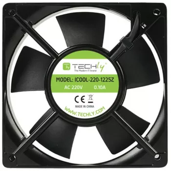 Techly ICOOL-220-1225Z componente/accesorio de refrigeración para ordenador módulo de ventilador