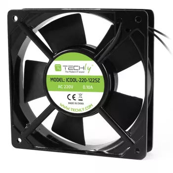 Techly ICOOL-220-1225Z componente/accesorio de refrigeración para ordenador módulo de ventilador