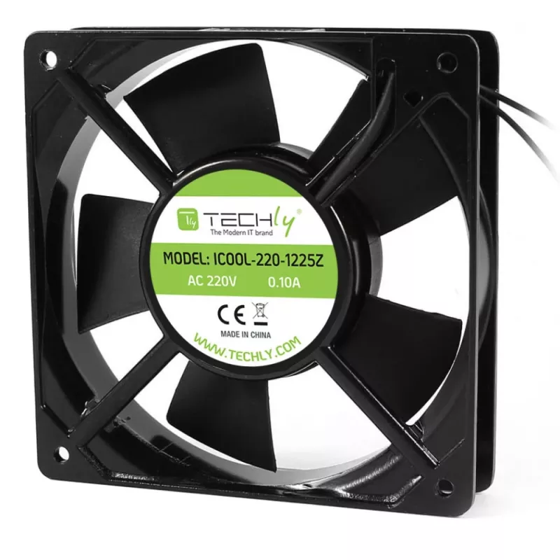 Techly ICOOL-220-1225Z componente/accesorio de refrigeración para ordenador módulo de ventilador