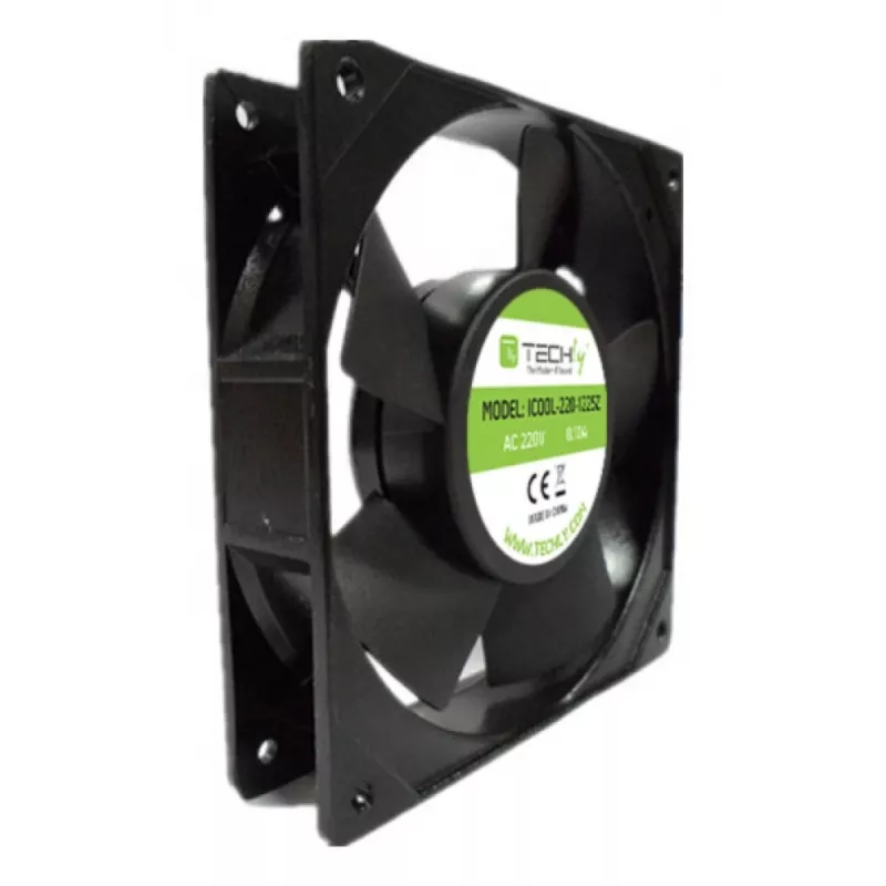 Techly ICOOL-220-1225Z componente/accesorio de refrigeración para ordenador módulo de ventilador