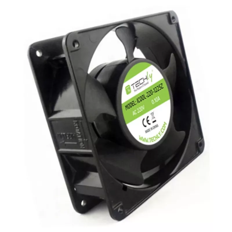 Techly ICOOL-220-1225Z componente/accesorio de refrigeración para ordenador módulo de ventilador