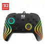 Mando Turtle Beach Afterglow Wave Negro Mando RGB con cable para Nintendo Switch / Switch 2, USB-C, cable de 3 m