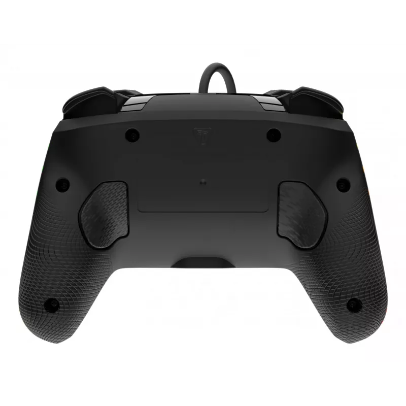 Mando Turtle Beach Afterglow Wave Negro Mando RGB con cable para Nintendo Switch / Switch 2, USB-C, cable de 3 m