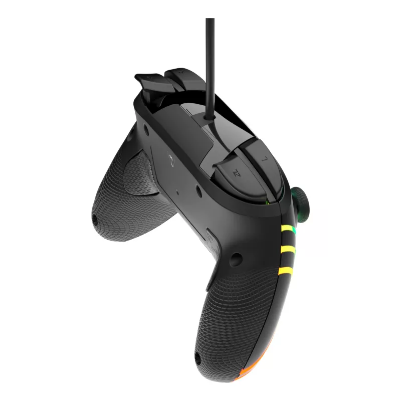 Mando Turtle Beach Afterglow Wave Negro Mando RGB con cable para Nintendo Switch / Switch 2, USB-C, cable de 3 m