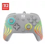 Mando de gaming RGB con cable Turtle Beach Afterglow Wave Gris – USB-C, cable de 3 m, para Nintendo Switch / Switch 2 / Switch OLED