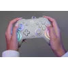 Mando de gaming RGB con cable Turtle Beach Afterglow Wave Gris – USB-C, cable de 3 m, para Nintendo Switch / Switch 2 / Switch OLED