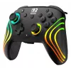 Mando de gaming RGB inalámbrico Turtle Beach Afterglow Wave Negro para Nintendo Switch 2 — Bluetooth/USB-C, batería integrada 20 h, cable de 3 m