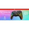 Mando de gaming RGB inalámbrico Turtle Beach Afterglow Wave Negro para Nintendo Switch 2 — Bluetooth/USB-C, batería integrada 20 h, cable de 3 m
