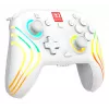 Mando de gaming RGB inalámbrico Turtle Beach Afterglow Wave Blanco para Nintendo Switch 2, Bluetooth/USB-C, batería integrada 20 h, cable de 3 m