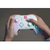 Mando de gaming RGB inalámbrico Turtle Beach Afterglow Wave Blanco para Nintendo Switch 2, Bluetooth/USB-C, batería integrada 20 h, cable de 3 m