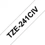 Brother TZE-241CIV cinta de rotulación TZ