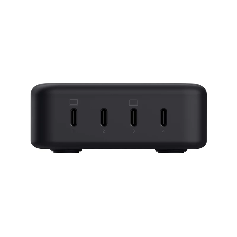 Cargador AC Trust Maxo Negro 20 V 4 USB Type-C carga rápida