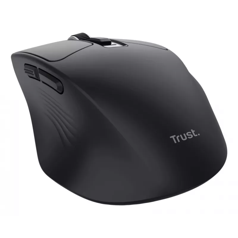 TRUST Niven ratón de oficina inalámbrico para diestros, RF + Bluetooth, 3200 DPI