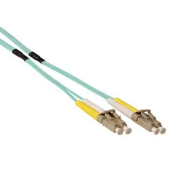 ACT 20 metros cable de fibra óptica multimodo 50/125 OM3 dúplex reforzado con conectores LC
