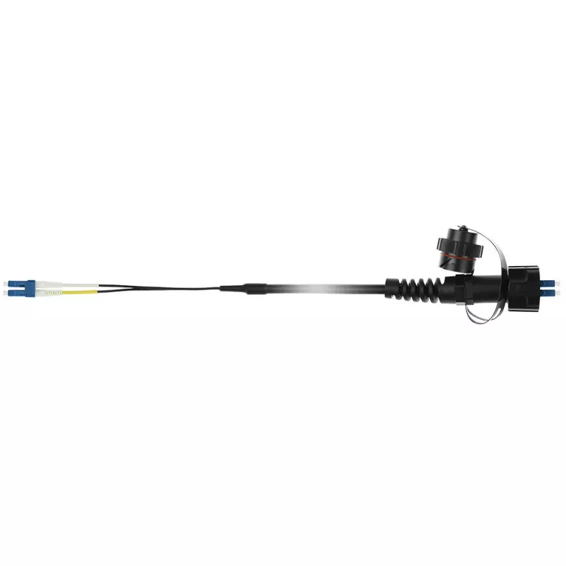 Cable de fibra óptica ACT RL7330 30 m 2x LC 2x LC ODVA negro