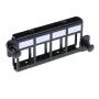 Adaptador ACT FA2057 para 4 x Keystone UTP negro