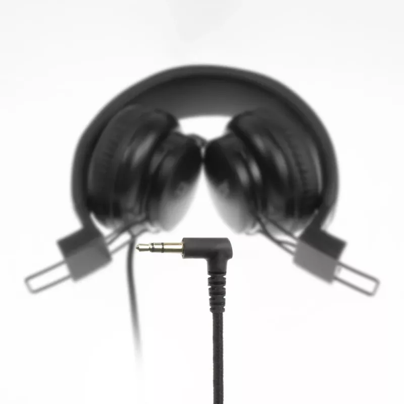 ACT Auriculares estéreo plegables con conector de audio de 3,5 mm