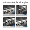 Cable de red ACT DD1902 Cat6 U/FTP (STP) 2 m RJ-45 a RJ-45 negro
