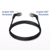 Cable de red ACT DD1905 Cat6 U/FTP (STP) negro, 5 m, RJ-45 a RJ-45, contactos dorados