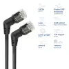 Cable de red ACT DD1952 Cat6 U/FTP (STP) 0,25 m negro RJ-45 a RJ-45