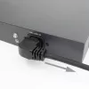 ACT Cable de alimentación conector de red CEE 7/7 macho (acodado) - C15 (acodado) IEC60320 negro 2 m