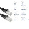 ACT FB8100 Cable de red negro 0,5 m Cat8 U/FTP (STP)