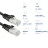 ACT Cable de red Cat8 U/FTP (STP) FB8101 — 1 m, RJ-45 a RJ-45, negro