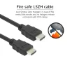 Cable HDMI ACT AK3871 – 1 m, HDMI Type-A a Type-A, HDMI 2.0, 18 Gbit/s, ARC, contactos dorados, negro