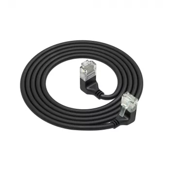ACT Cable de red DD7900 Cat6a U/UTP 0,5 m RJ-45 negro