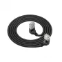 ACT Cable de red DD7901 negro 1 m Cat6a U/UTP (UTP)