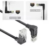 Cable de red ACT DD7905 Cat6a U/UTP 5 m negro RJ-45