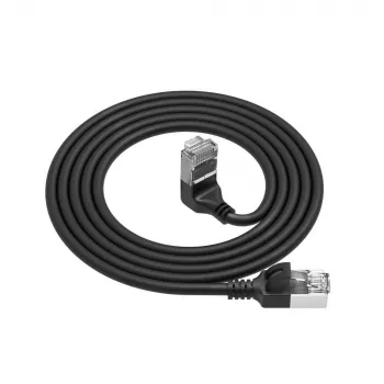 Cable de red patch ACT DA4905 Cat6a U/FTP (STP) RJ-45 a RJ-45 negro 5 m