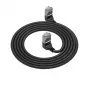 ACT DA6900 Cable de red Cat6a U/FTP (STP) negro 0,5 m con RJ-45 contactos con baño de oro