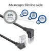 ACT Cable de red Cat6a U/FTP (STP) DA7902 — 2 m, RJ-45 a RJ-45, negro