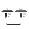 Cable de alimentación ACT C20–C21 IEC60320 negro 2,5 m, 16 A, 250 V