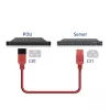 ACT Cable de alimentación C20–C21 IEC60320 rojo 2 m, 16 A 250 V
