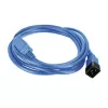 Cable de alimentación ACT C20–C21 IEC60320 azul 2 m, 16 A, 250 V