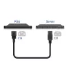 Cable de alimentación ACT C14 a C21 IEC60320 negro 1 m, 250 V, 10 A