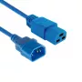 ACT Cable de alimentación C14 a C21 IEC60320 azul 2 m, 250 V 10 A