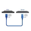 ACT Cable de alimentación C14 a C21 IEC60320 azul 2 m, 250 V 10 A