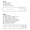 Convertidor de señal de vídeo Marmitek 25008496 — entrada HDMI a salida HDMI/TOSLINK/3,5 mm, hasta 7680×4320, audio 7.1