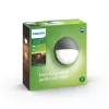 Aplique de exterior Philips myGarden Capricorn 5,5 W LED, antracita, carcasa de aluminio, bombilla fija, 214×78×214 mm