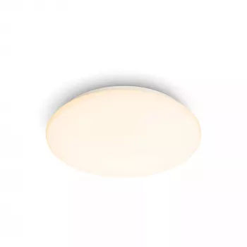Lámpara de techo Philips Functional Moire 10 W, LED, bombilla integrada, 2700 K, 1000 lm, IP20, blanco