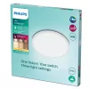 Lámpara de techo Philips Functional Super fina 18 W LED, redonda, blanca, bombilla no reemplazable, 220–240 V