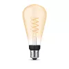 Bombilla inteligente Philips pack de 1 ST72 E27 filamento Edison Bluetooth Zigbee
