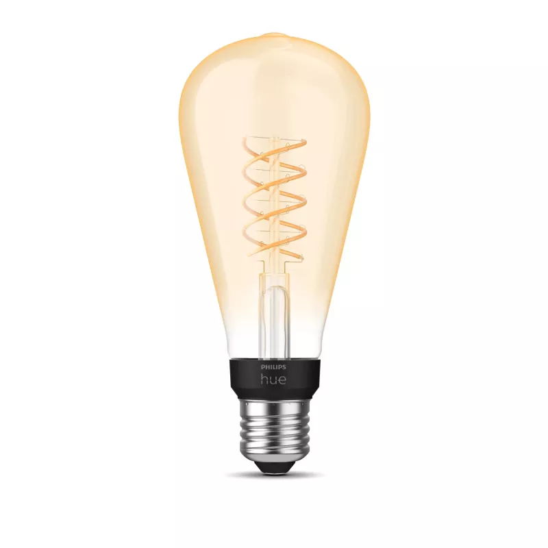 Bombilla inteligente Philips pack de 1 ST72 E27 filamento Edison Bluetooth Zigbee