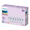 Foco Philips 35W PAR16 GU10 x6, 3,5 W, 35 W, GU10, 255 lm, 15000 h, blanco cálido