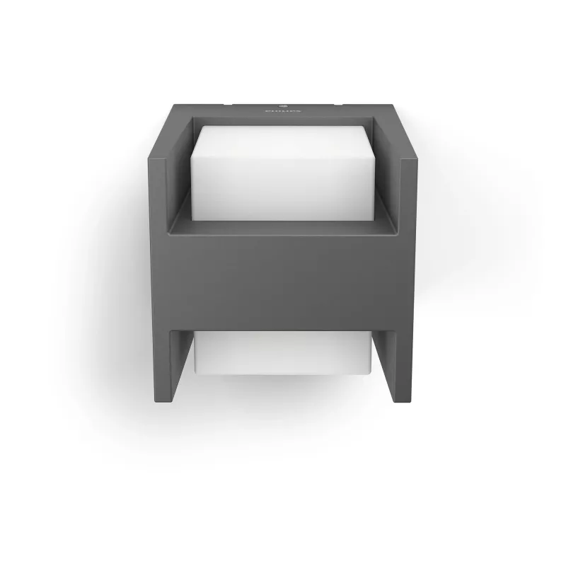 Aplique de exterior Signify Philips Arbour 3,8 W LED antracita