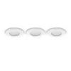 Foco empotrable Philips 929003712102, redondo LED, 1× LED 1000 lm, IP44, regulable, blanco
