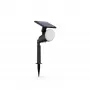 Focos de suelo/estaca Philips Jivix 1,4 W, lámpara de pie/postal de exterior, negra, plástico, IP44, terraza, jardín, III